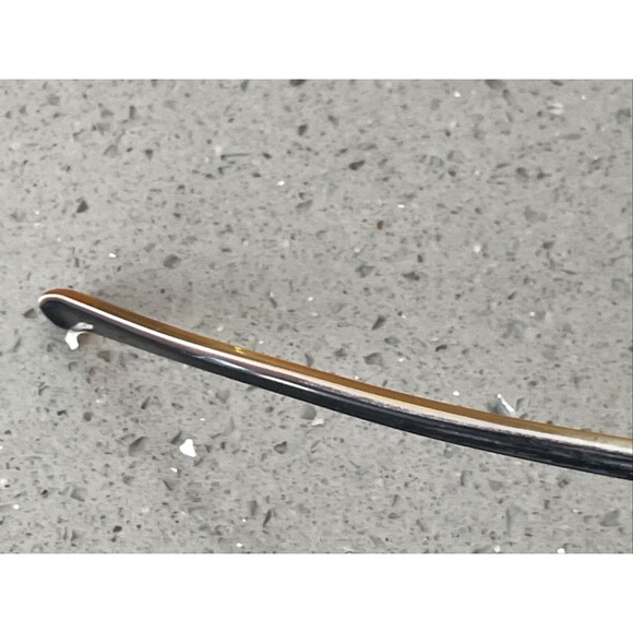 GUESS Eyeglasses Frames ONLY Full Rim Black Gold Tone GU 1301 BLK HNY 51-16 140 - Picture 10 of 13